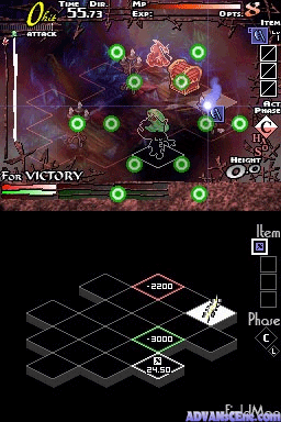 Knights in the Nightmare screenshot 4 for Nintendo DS